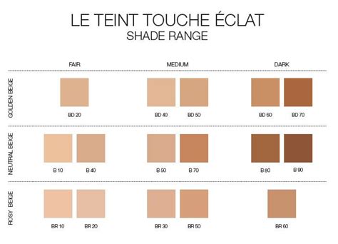 ysl touche eclat br 10|ysl touche eclat shade chart.